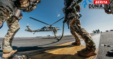 Tak Ingin Jatuh ke Tangan Musuh, AS Angkat 1 Jet Tempur dan 1 Helikopter yang Jatuh di Laut China Selatan