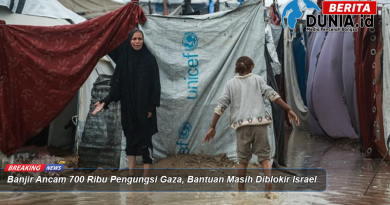 Banjir Ancam 700 Ribu Pengungsi Gaza, Bantuan Masih Diblokir Israel