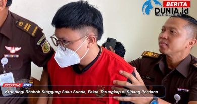 Kronologi Resbob Singgung Suku Sunda, Fakta Terungkap di Sidang Perdana