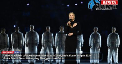 Charlize Theron Jadi Kejutan di Pembukaan Olimpiade Musim Dingin 2026, Bawa Pesan Perdamaian yang Menggetarkan Dunia