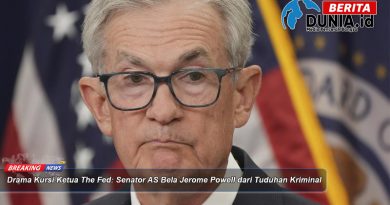 Drama Kursi Ketua The Fed: Senator AS Bela Jerome Powell dari Tuduhan Kriminal