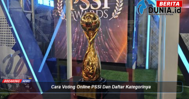 Cara Voting Online PSSI Dan Daftar Kategorinya