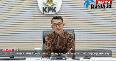 Geledah Rumah Dinas Bupati Cilacap, KPK Sita HP Berisi Chat Pengumpulan Uang