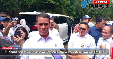 Kapan Proyek Peternakan Rp20 T Danantara Beres? Begini Jawaban Amran