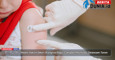 Hoaks Vaksin Bikin Orangtua Ragu, Cakupan Imunisasi Terancam Turun