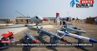 Iran Minta Penjelasan UEA-Saudi usai Tembak Jatuh Drone Milik Mereka