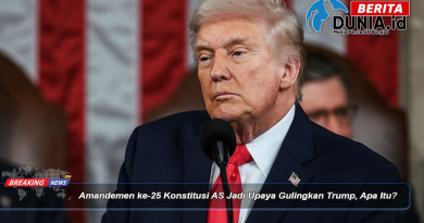 Amandemen ke-25 Konstitusi AS Jadi Upaya Gulingkan Trump, Apa Itu?