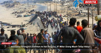 Bila Dana Perang AS Dialihkan ke Hal Berguna, 87 Miliar Orang Masih Tetap Hidup