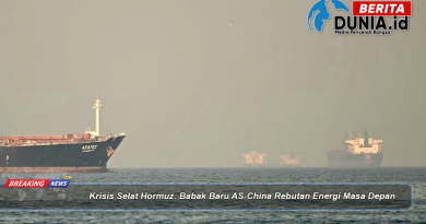Krisis Selat Hormuz: Babak Baru AS-China Rebutan Energi Masa Depan