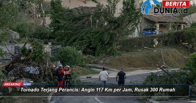 Tornado Terjang Perancis: Angin 117 Km per Jam, Rusak 300 Rumah