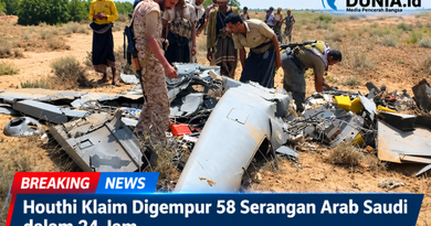 Houthi Klaim Digempur 58 Serangan Arab Saudi dalam 24 Jam