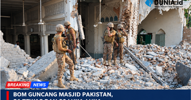 Bom Guncang Masjid Pakistan, 21 Tewas dan 80 Luka-luka