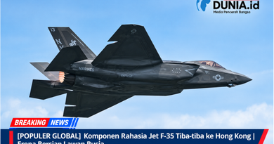 [POPULER GLOBAL] Komponen Rahasia Jet F-35 Tiba-tiba ke Hong Kong | Eropa Bersiap Lawan Rusia